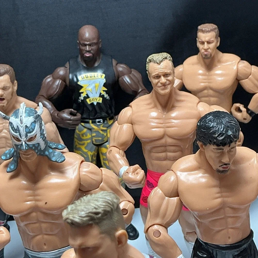 WWE WWF Jakks Action Figures Ruthless Aggression Era Lot Of 26